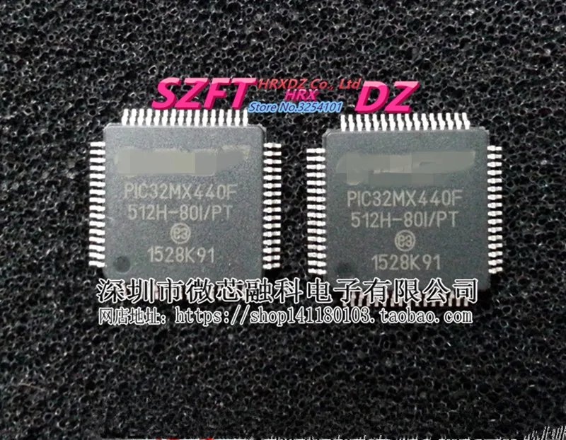 SZFTHRXDZ 100% Новый оригинальный 5 шт. PIC32MX440F512H 80I/PT 80V/PT PIC32MX460F512L QFP|Соединители| |