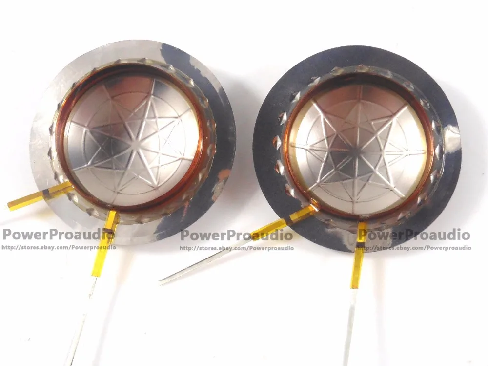 2pcs 25.4mm 25.5mm Replacement diaphragm voice coil 8 ohm Flat Lead Wire | Электроника