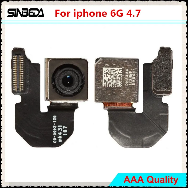 Sinbeda Новая задняя основная часть для iPhone 6 6G 4 7 объектив камеры ленточный Модуль