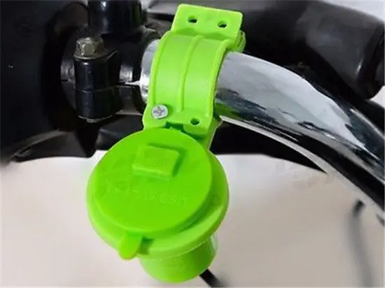 Красное Зарядное устройство USB на руль 7/8 дюйма 1 дюйм для Honda Kawasaki Suzuki Yamaha YZF CBR ZX VT |