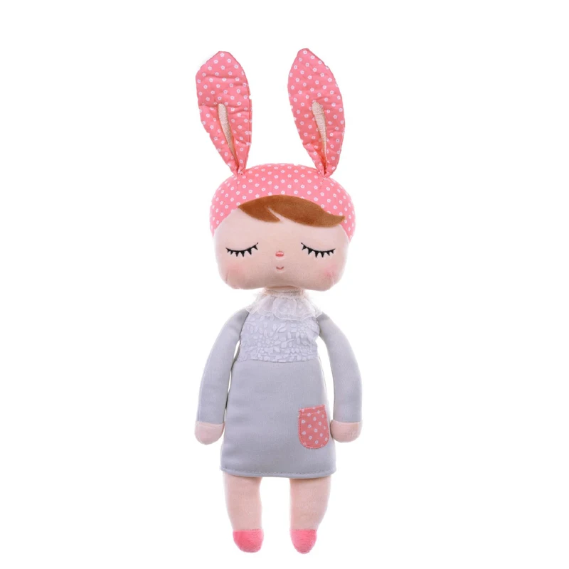 

Metoo Toys Animal Design Cartoon Long Ears Rabbit Soft Plush for Girls Children Baby Appease Dolls Christmas Birthday Gift 34CM