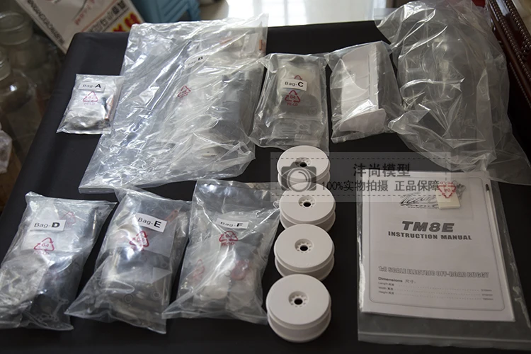 Team C TM8E T8E V4 1/8 Бесщеточный Багги комплект гоночная версия электрический комплект версия пустая рама