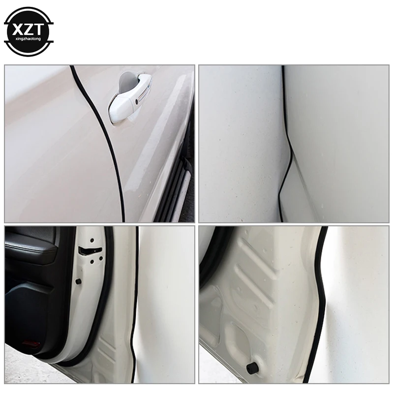 Стайлинг автомобиля полоски резиновые края дверные молдинги защита двери