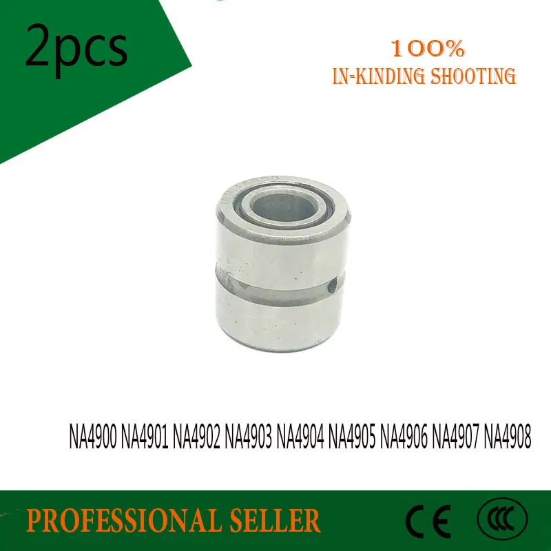 2PCS NA4900 NA4901 NA4902 NA4903 NA4904 NA4905 NA4906 NA4907 NA4908 Bearing Solid Collar Needle Roller Bearings With Inner Ring |
