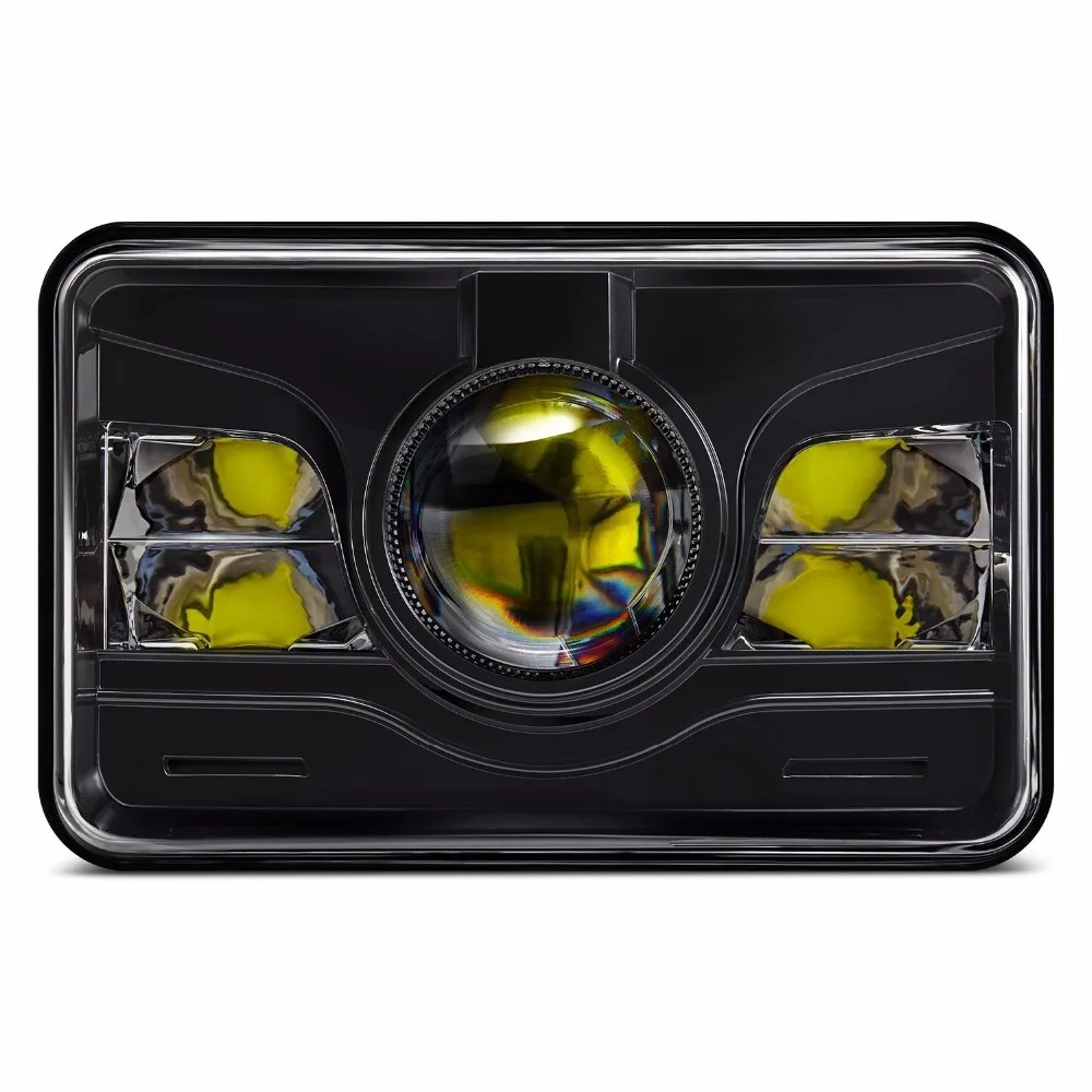 4x6 прямоугольные фары 4 &quotx 6&quot замена ксеноновых фар HID H4651 H4652 H4656 H4666 H6545|projector
