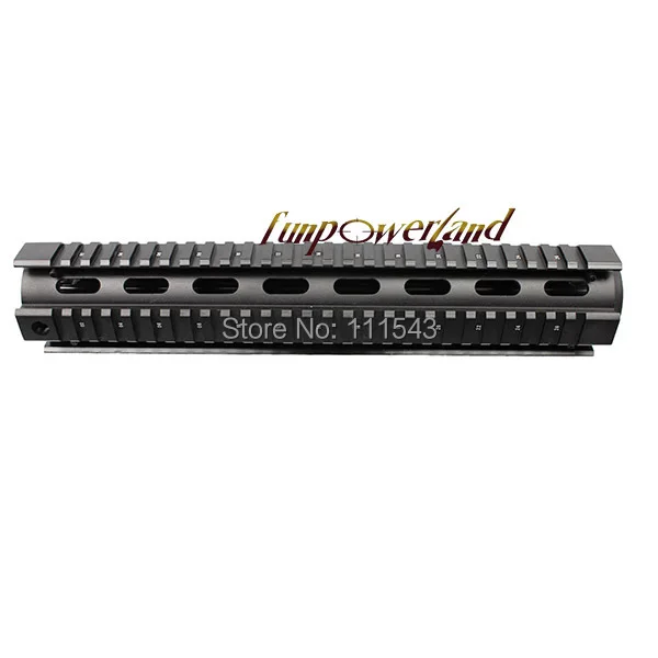 Funpowerland Бесплатная доставка длинная версия генерализм рис Handguard 12 дюймов AR Quad Rail|ar