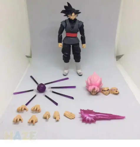 S. H. Figuarts SHF Dragon Ball Z Goku Gokou Черный Супер Saiyan Фигурки игрушки|Игровые фигурки и