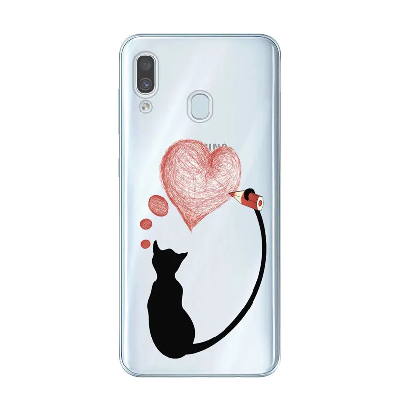 T6221 Мультфильм девушка цветок чехол для телефона в форме кактуса для samsung A10 A20 A30 A40 A50 A60 A70 A80 M10 M20 M30 M40 ТПУ чехол на заднюю панель - Цвет: T6221