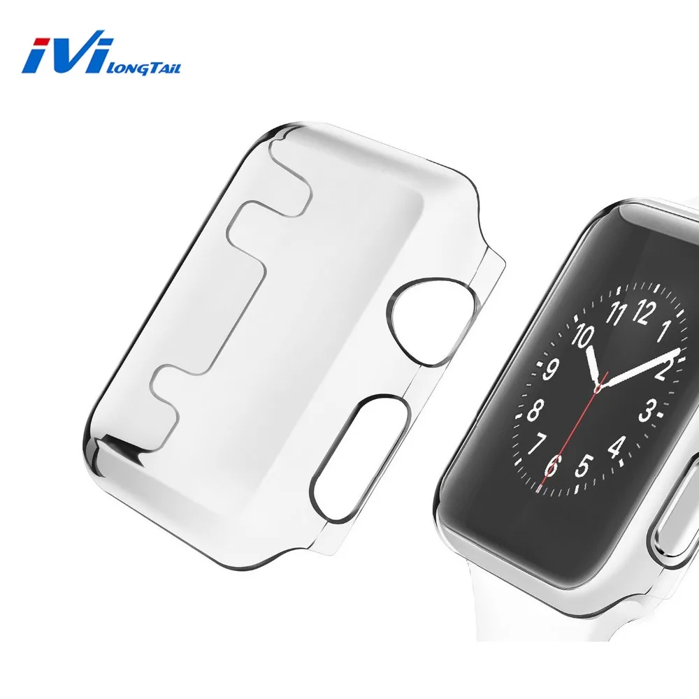 Часы 44 40 чехол для Apple iWatch 42 38 мм серии 4 версия 1 2 3 ремешок прозрачный