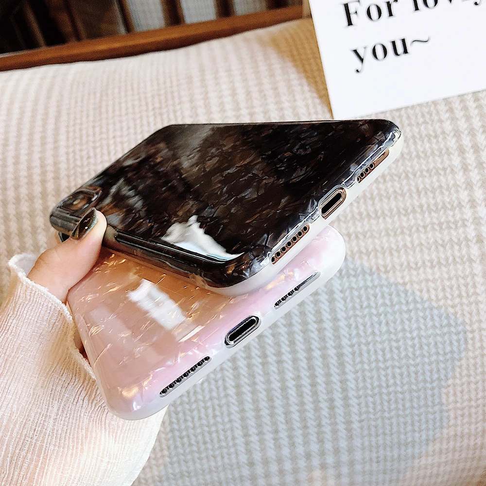 Блестящий чехол для телефона iPhone 11 Pro Max XS чехлы с рисунком мечты XR 8 7 6 6S Plus мягкий