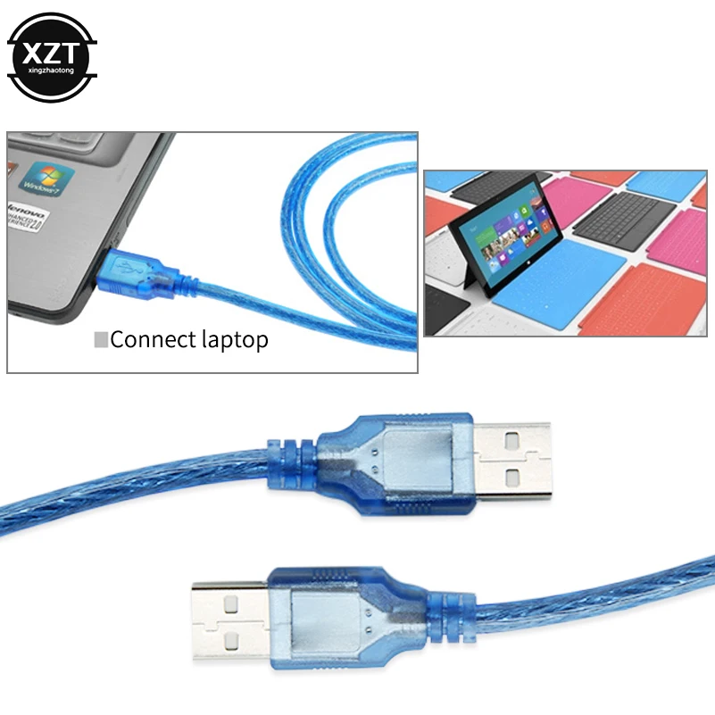 Оптовая продажа 10 м USB 2 0 Удлинительный кабель core Мужской к usb вилке адаптер