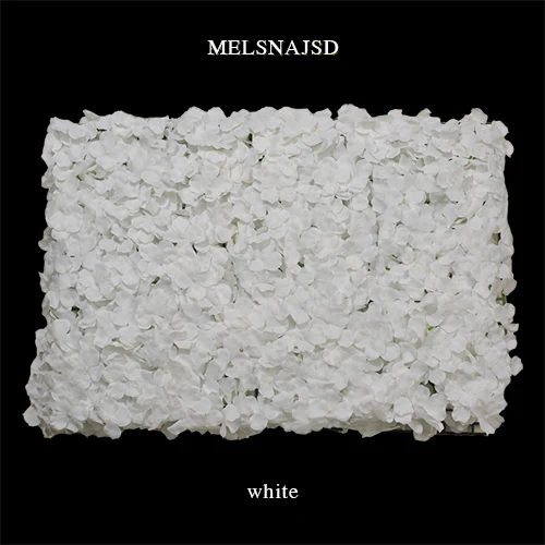 MELSNAJSD 1 шт. 60X40 см шелковые цветки гортензии искусственный цветок для украшения цветок стены романтический свадебный фон Декор
