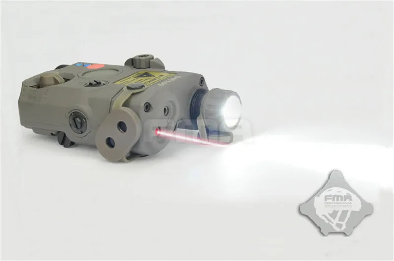 FMA PEQ15-LA5 Обновление версии Батарея чехол LED белый свет+ красный в горошек лазерный ж/ir Оптические стёкла Airsoft Охота винтовка пистолет шлем свет