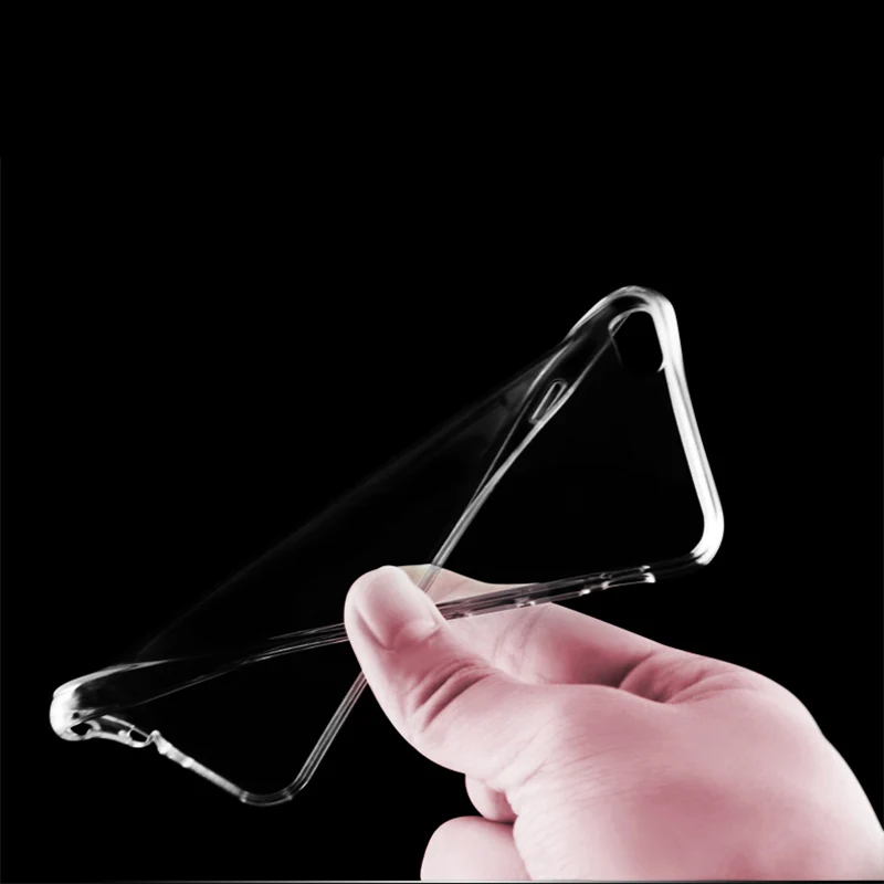 Ультратонкий Мягкий ТПУ чехол для iPhone 8 7Plus 6sPlus Прозрачный XS XR XSMAX |