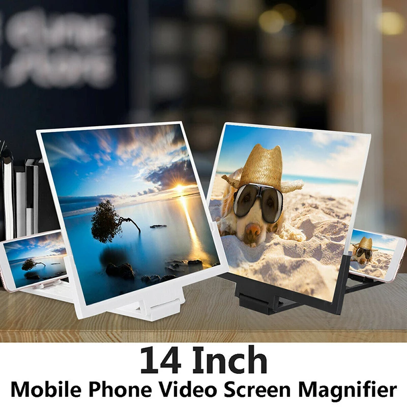 14 дюймов мобильный телефон/F3 телефон экран дисплей усилитель HD 3D очки