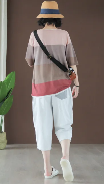 Summer 2019 Korean Fashion Women Tops Half Sleeve Ice Silk Blouse Clothes WorkWear Office Fake Two-Piece Shirt |