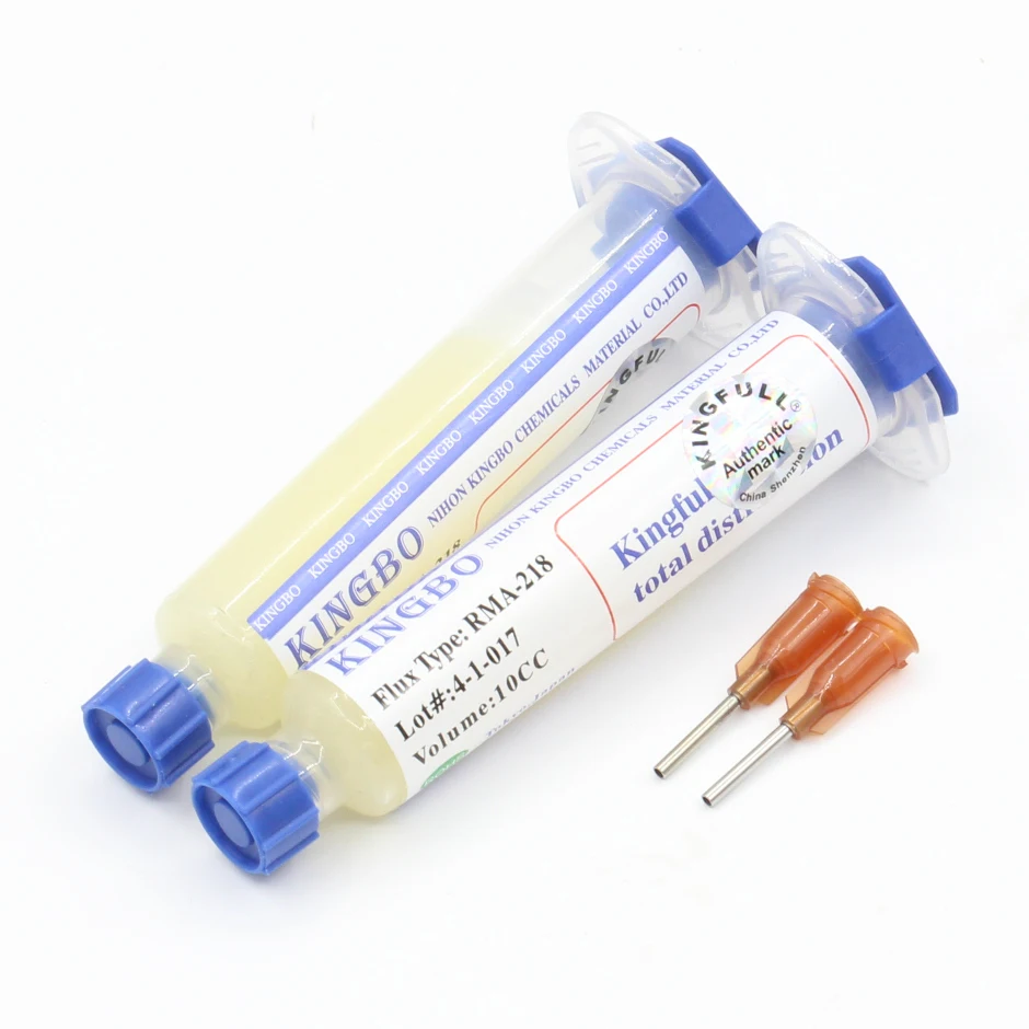 

2pcs KINGBO RMA-218 10CC Solder Paste Flux For Soldering Assist