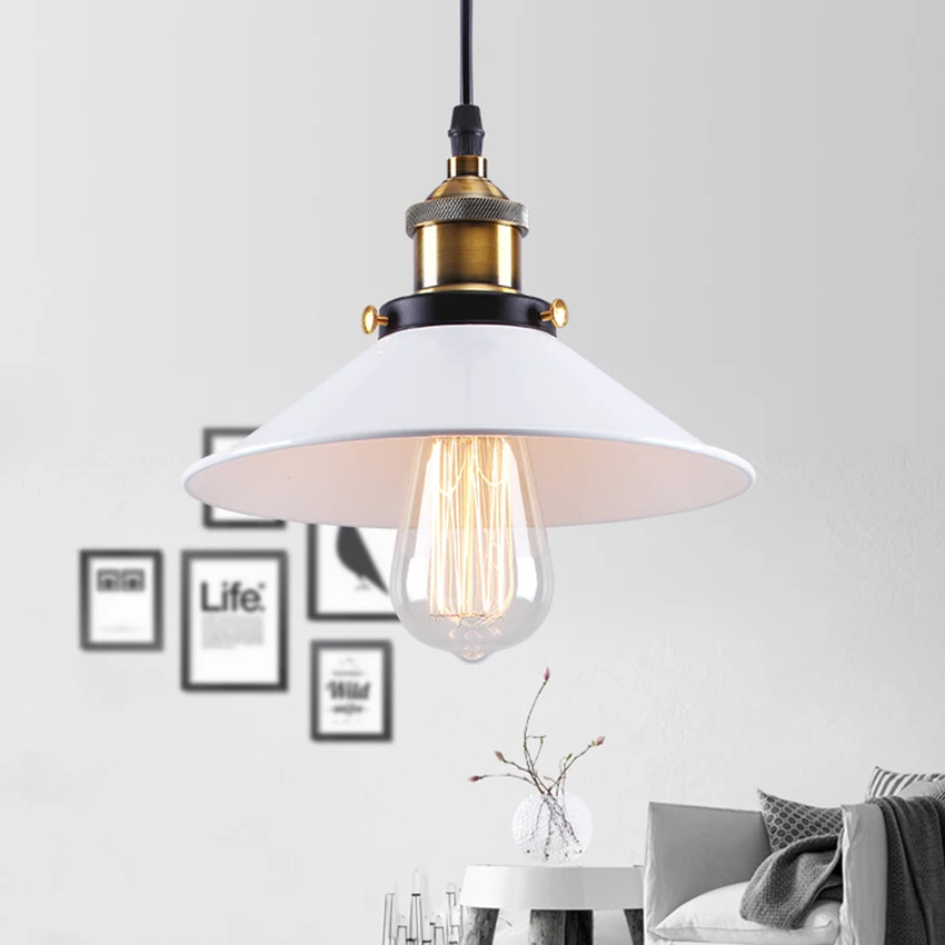 

[DBF]Nordic American Country Style Chandeliers Retro Nostalgia LOFT Restaurant Bedroom Bar Cafe Bronze Chandelier E27 AC110-220V