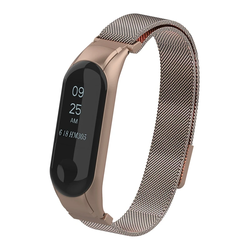 YUEDAER цветной mi Band 3 металлический ремешок для Xiaomi mi Band 3 mi lanese Loop браслет mi Band 3 Correa mi Band 3 аксессуары на магните