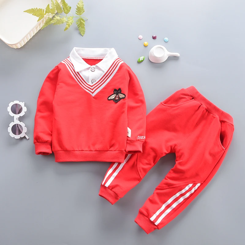 Boys clothing sets spring autumn kids fashion wedding coats+pants 2pcs tracksuits for baby boys children birthday outfits 2019 | Детская