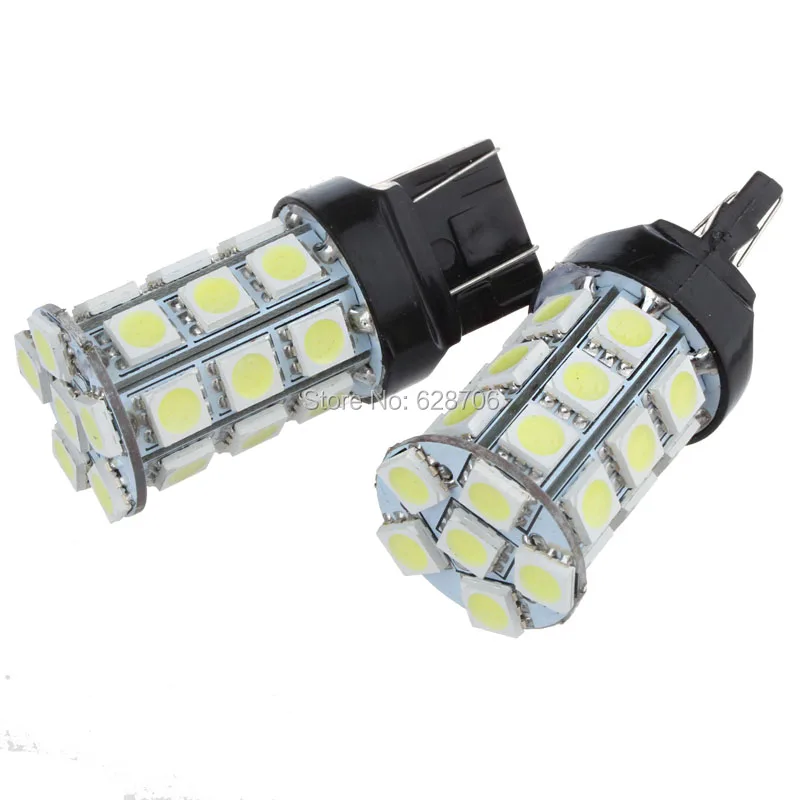 2 шт. Автомобильные светодиодные лампы T20 W21/5W 7443 W21W 7440 WY21W 27 5050 SMD|w21w 7440|auto car7443 w21/5w |