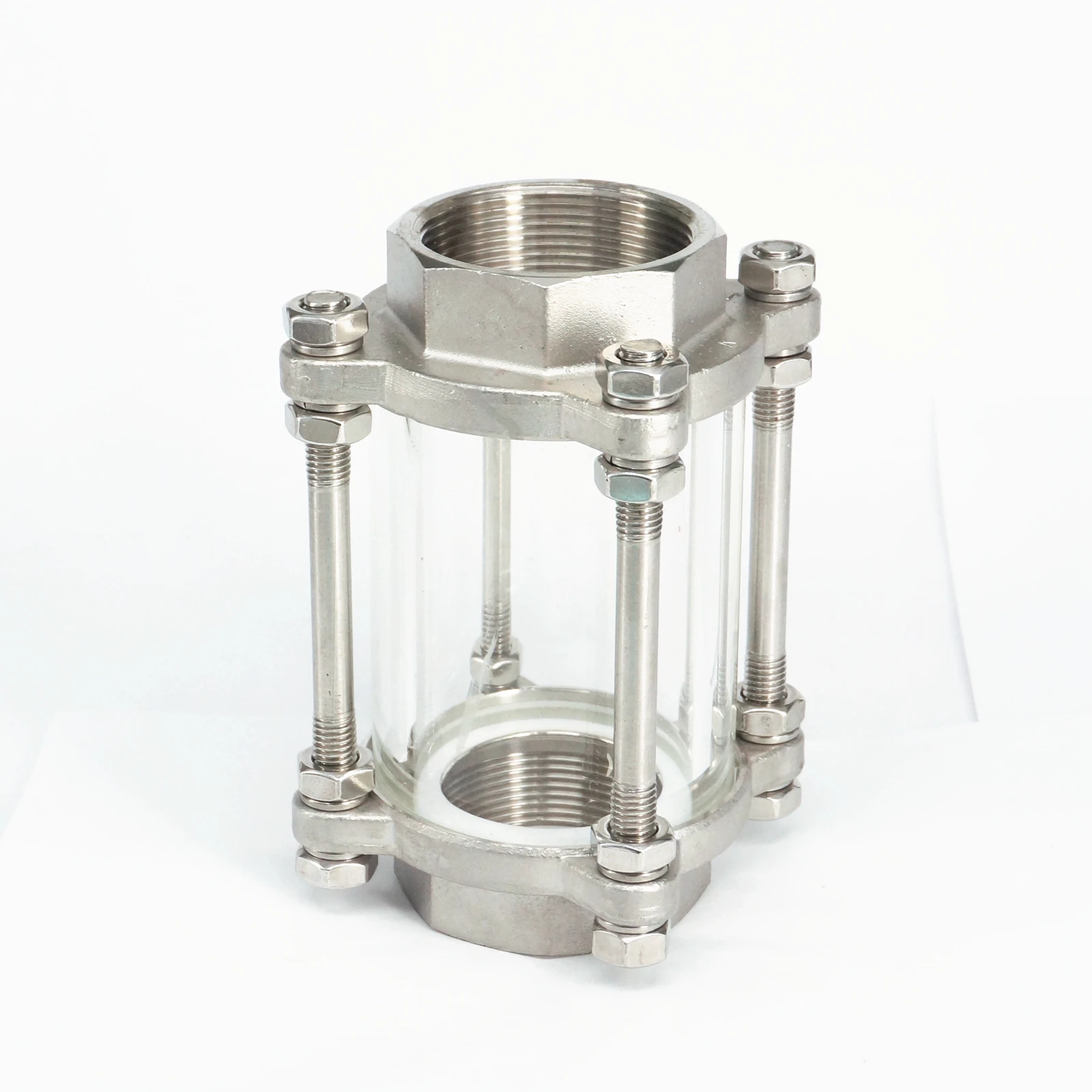 2 &quotBSPT мама SS304 из нержавеющей стали смотровое стекло диоптрия 85 PSI герметичный