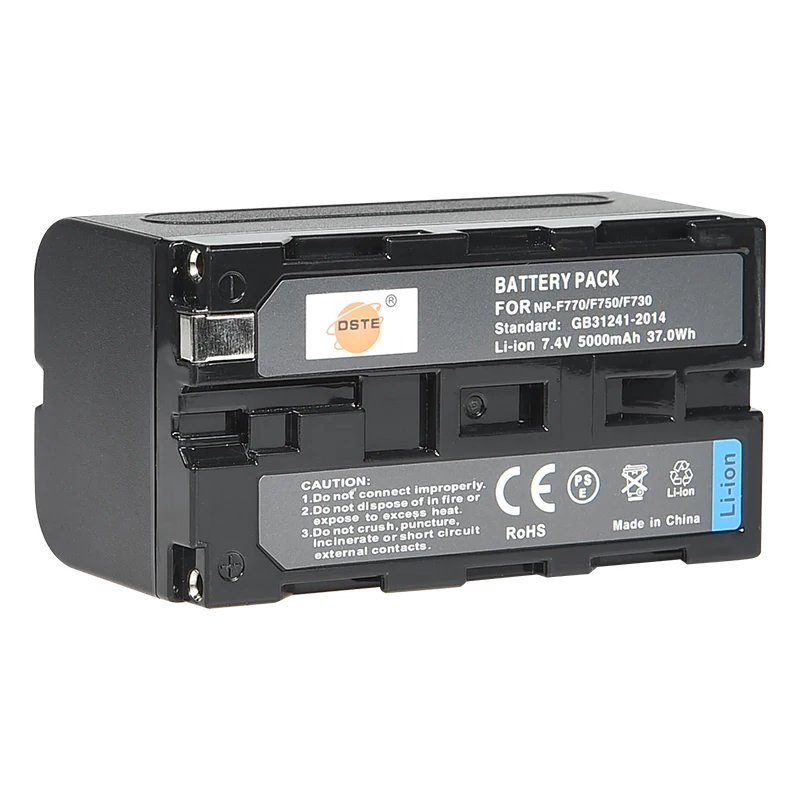 DSTE 5000 мАч NP-F750 NP-F770 NP F750 F770 Батарея для Sony CCD-TR917 CCD-TR940 CCD-TRV101 CCD-TRV215 CCD-TRV25 CCD-TRV36 |
