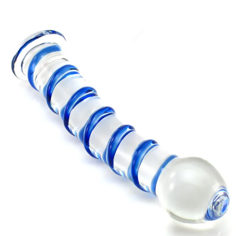 Anal toy crystal glass dildo butt plug anal masturbation G point massage Sex Products toys for women men gay | Красота и здоровье