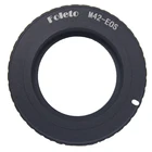 Foleto10 шт.партия, черный адаптер для крепления объектива M42 к камере Canon EOS EF EOS 5D  EOS 5D Mark II  EOS 7D