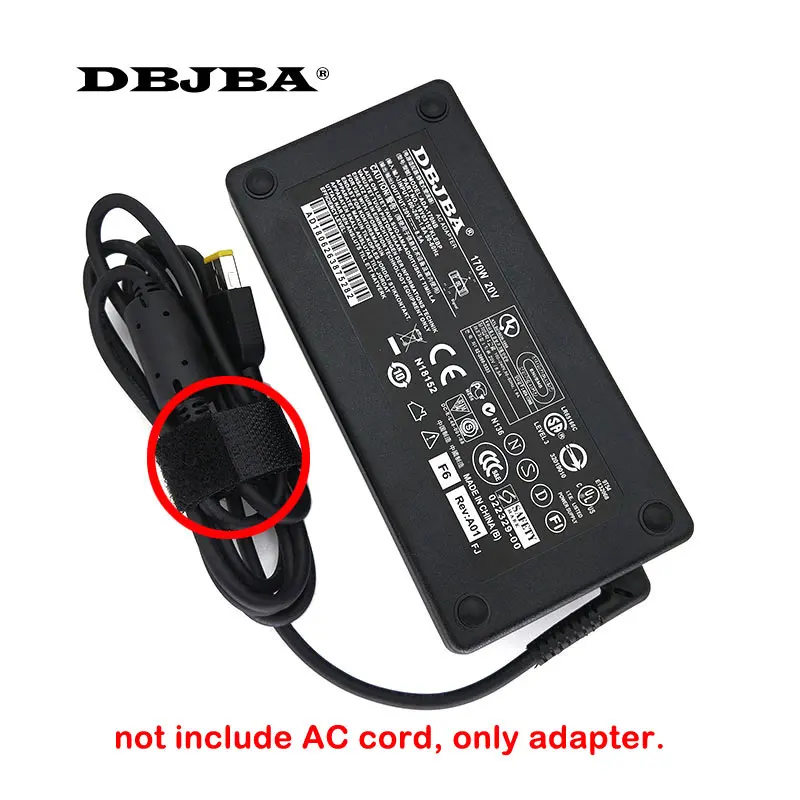 Оранжевый 20 в 8.5A 170 Вт адаптер зарядное устройство для ThinkPad P50 20EN 20EQ P51 P51-20HH0016G для lenovo W541 W540 AC ноутбук адаптер зарядное устройство - Цвет: Оранжевый
