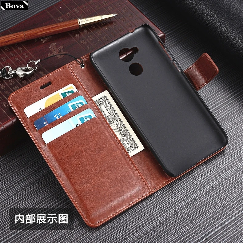 Ретро кожаный чехол флип для huawei Honor 6A Защитная крышка Honor 6A Магнитная кобура с пряжкой держатель для карт чехол