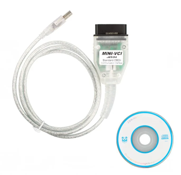 2017 оригинальная последняя версия мини VCI интерфейса для телефона minivci J2534 OBDII OBD2
