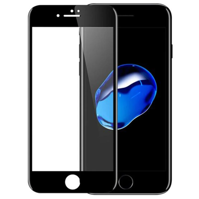 Закаленное стекло с полным покрытием для Apple iPhone 8 / Plus 4 7 5 дюйма Защита экрана iPhone8