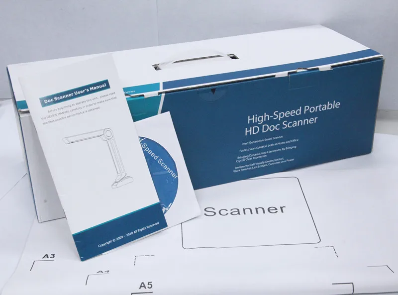Высокое разрешение фото книга видео документ камера сканер цветной Handyscan S200L|camera