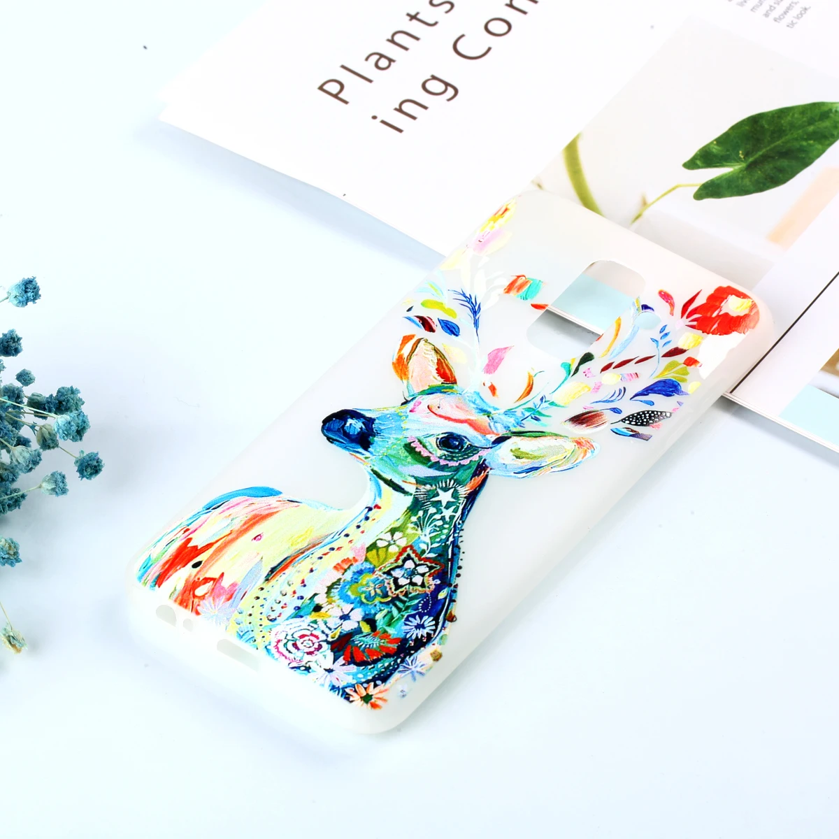 Phone Back Cover For Samsung A8 A6 A 6 8 Plus 2018 Luminous Case Capa Caso Silicone Soft Fundas Sumsung A7 A5 A3 2017 |