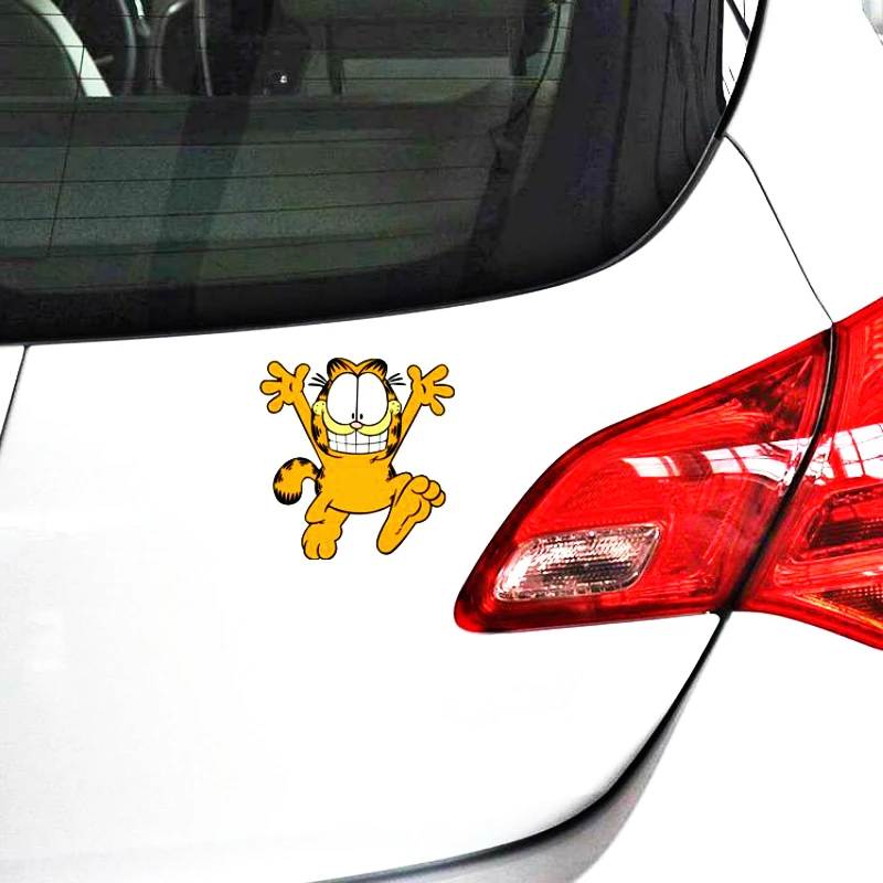 Алиавто мультяшная наклейка забавная Гарфилд Аксессуары для Ford Mondeo MK4 Focus 2 3 C max S