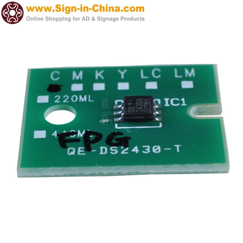 Водные FPG чипы постоянный Roland RA 640 4 шт./компл. CMYK|chip set| |