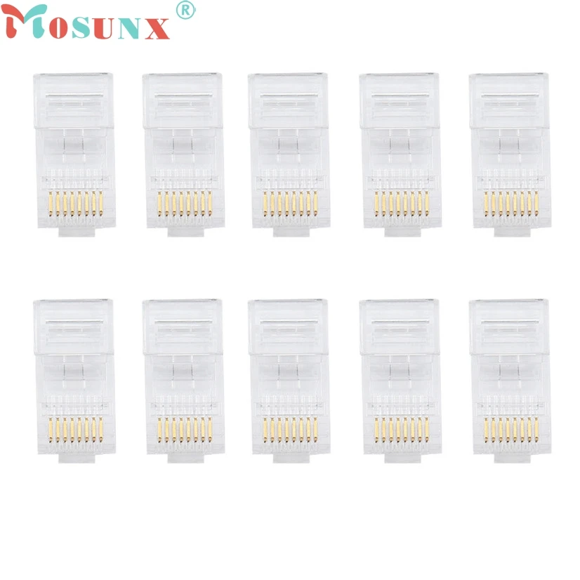 Сетевой соединитель Cat5 Cat5e по заводской цене 20 шт. металлический кабель rj45