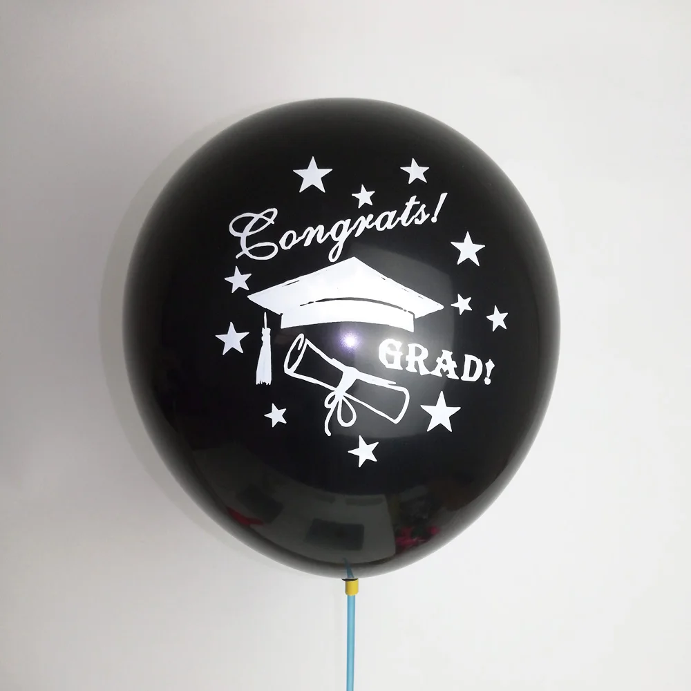 2018 выпускной вечер украшения Congrate gras воздушные шары образованные AF на 50 шт | Дом и