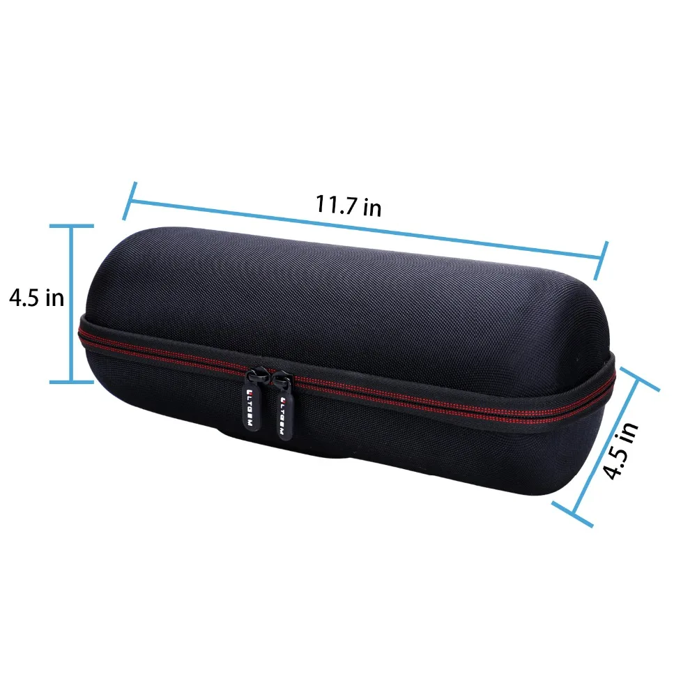 LTGEM Жесткий Чехол для JBL Charge 4 Портативный водонепроницаемый беспроводной bluetooth-динамик. Подходит для usb-кабеля и зарядного устройства