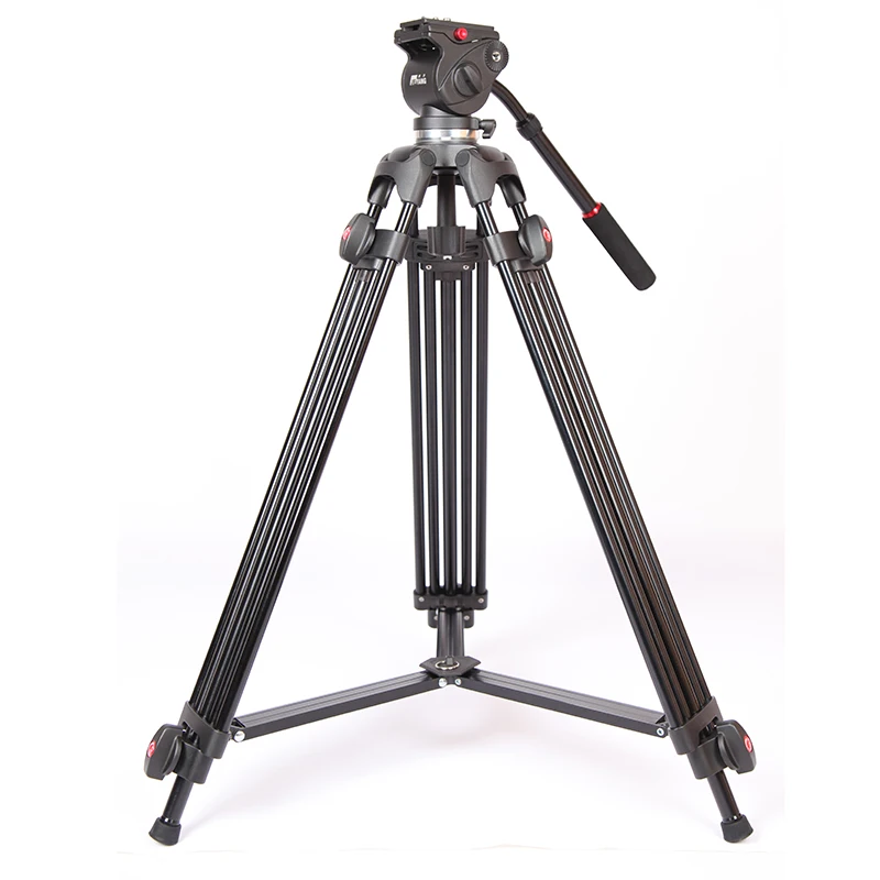 

JIEYANG JY0508 JY-0508 JY0508B Professional Camera Tripod Video Tripod/Dslr VIDEO Tripod Fluid Head Damping for video wholesale