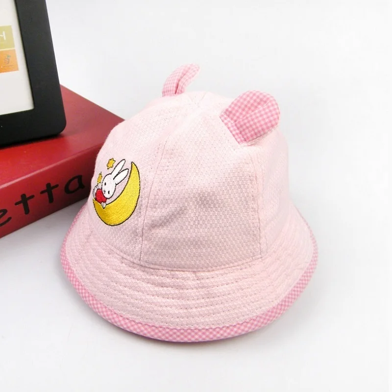 New High Quality Baby Hats For Newborn Girls Toddler Spring Autum Cartoon Basin Cap Bonnet Enfant Children Muts KF156 | Детская одежда