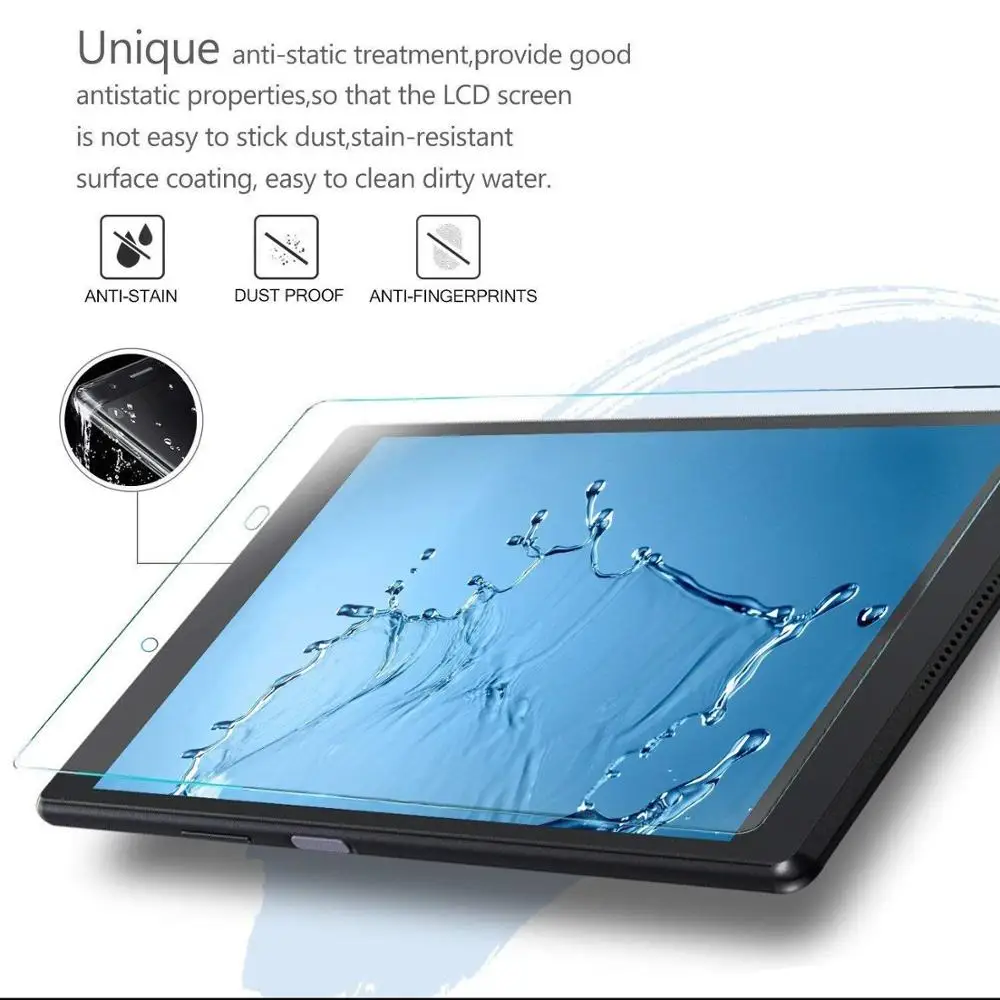 Tempered Glass Противоударный силиконовый чехол для huawei mediapad T5 AGS2-W09/L09/L03/W19 10," Чехол-подставка для планшета huawei mediapad T5 10 чехол - Цвет: Tempered Glass