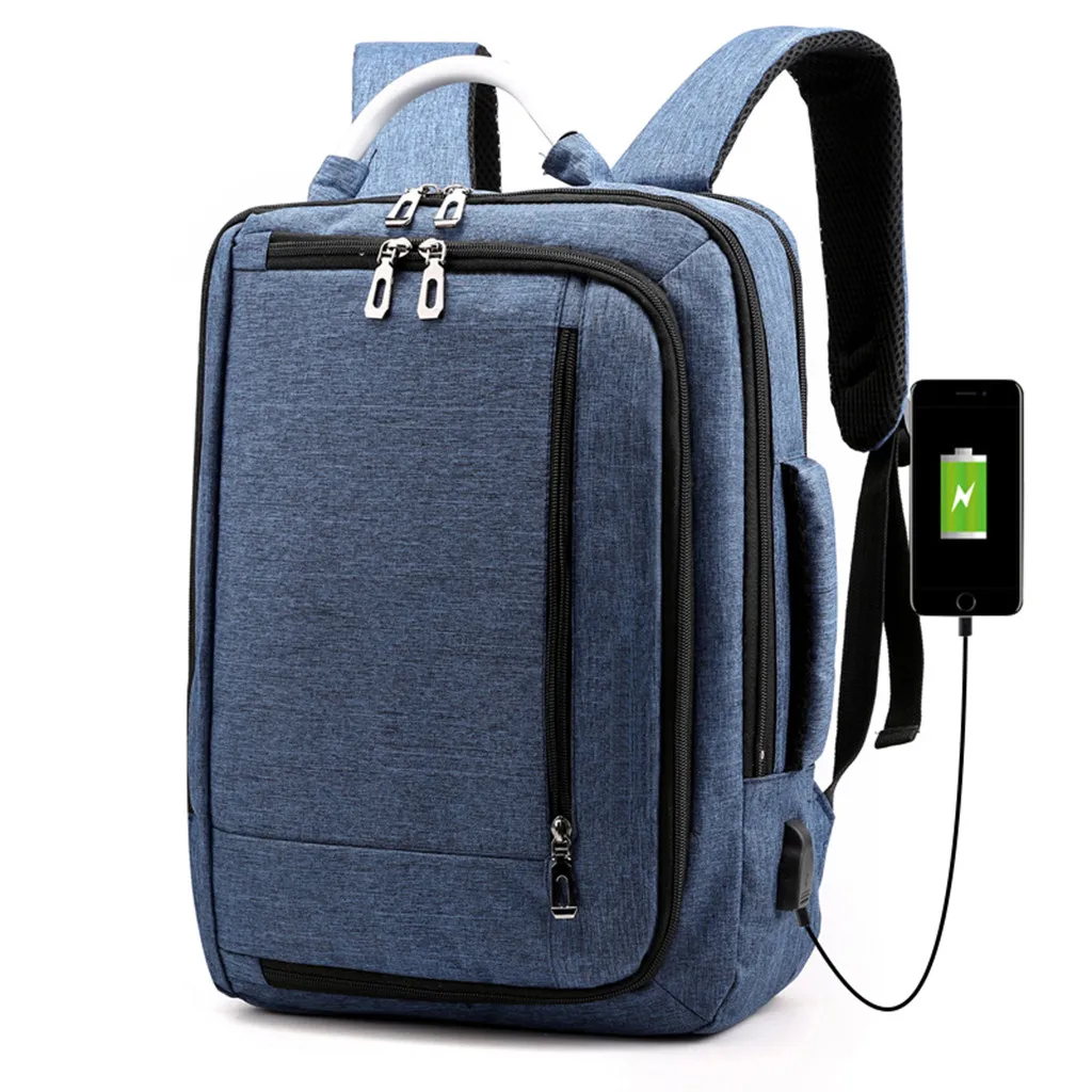 OCARDIAN, модный мужской рюкзак для ноутбука, usb зарядка, рюкзаки для компьютера, повседневные стильные сумки, большая мужская деловая дорожная сумка 6J12