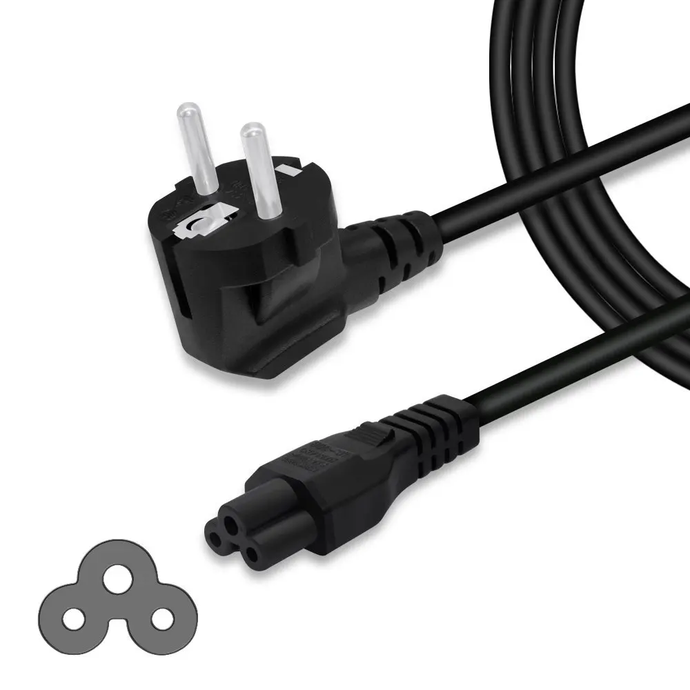 Сетевой шнур для ноутбука Asus HP Sony Dell Lenovo Acer Sumsung Toshiba Fujitsu|laptop power|laptop power cord asussony |