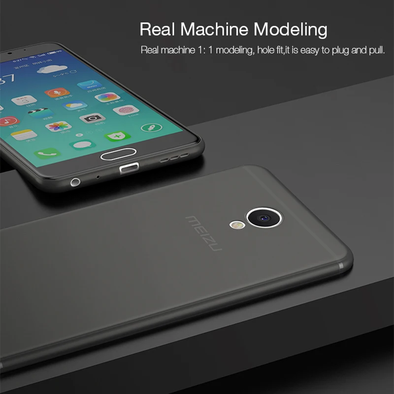 Ультратонкий Мягкий матовый чехол UPaitou для Meizu Pro 5 6 6S 7 Plus MX6 Meilan M5 M5S Mini Note M3X