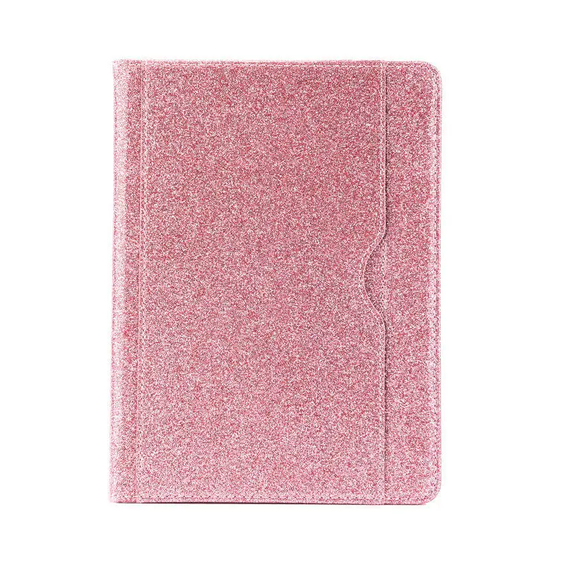 Rose gold Чехол для Apple Ipad Mini 1 2 3 4 7,9 дюймов Smart Cover с держателем карандашей Funda Tablet Блестящий Магнит силиконовый чехол из искусственной кожи - Цвет: Rose gold