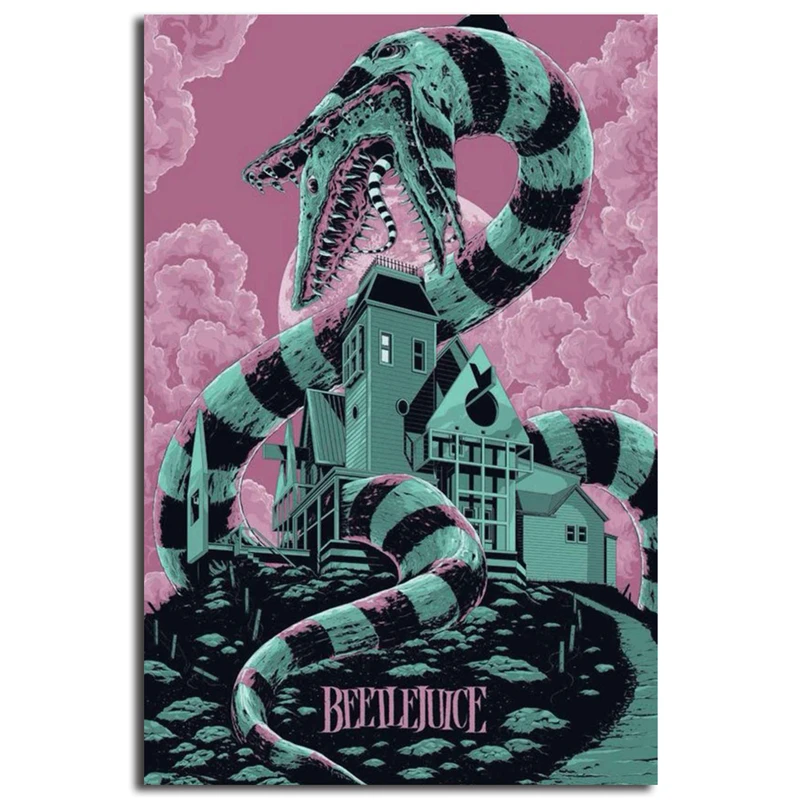 Tim Burton художественная живопись на холсте абстрактные плакаты и принты декоративные настенные художественные картины для гостиной домашний декор