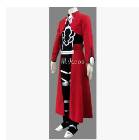 Новое поступление Fate Stay Night Archer косплей красный мужской Fate Stay Night Косплей Костюм
