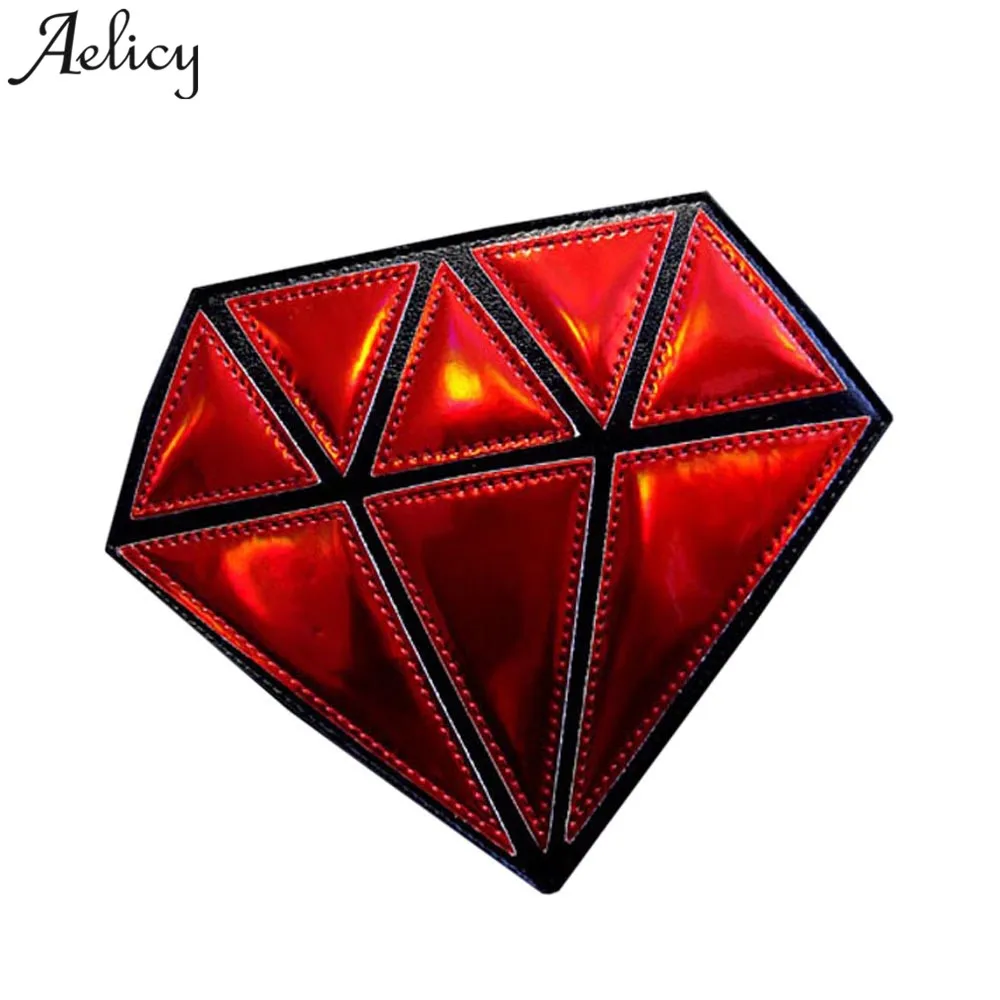 Женская сумка через плечо Aelicy голографическая мессенджер с голограммой и